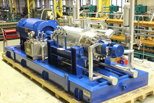 Horizontal 12-stage barel pump